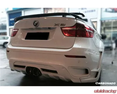 Carbonado CFRP HM Style Trunk Spoiler for BMW X6/X6M E71 2009-2014 - CF3223HM.TS