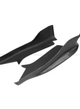 Carbonado CFRP RZ Style Rear Bumper Caps BMW 1M E82 | E88 2008-2013                                     - CF3225RZ.C - Image 3