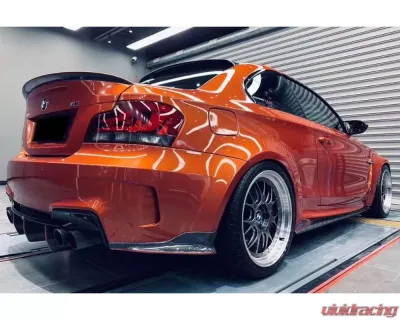 Carbonado CFRP RZ Style Rear Bumper Caps BMW 1M E82 | E88 2008-2013 - CF3225RZ.C