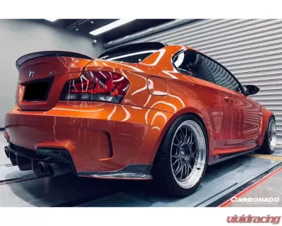 Carbonado FGCF RZ Style Rear Lip BMW 1M E82 | E88 2008-2013 - FGCF3225RZ.RL