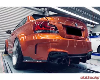 Carbonado FGCF RZ Style Rear Lip BMW 1M E82 | E88 2008-2013 - FGCF3225RZ.RL