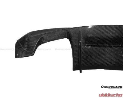Carbonado FGCF RZ Style Rear Lip BMW 1M E82 | E88 2008-2013 - FGCF3225RZ.RL
