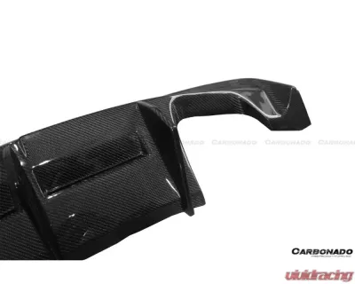 Carbonado FGCF RZ Style Rear Lip BMW 1M E82 | E88 2008-2013 - FGCF3225RZ.RL