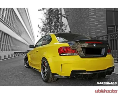 Carbonado FGCF RZ Style Rear Lip BMW 1M E82 | E88 2008-2013 - FGCF3225RZ.RL