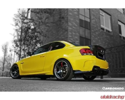 Carbonado FGCF RZ Style Rear Lip BMW 1M E82 | E88 2008-2013 - FGCF3225RZ.RL