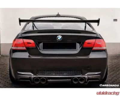 CARBONADO Carbonado CFRP RZ Style Trunk Spoiler for BMW M3 2008-2012, 1M 2011-2013 - CF3225RZ.W