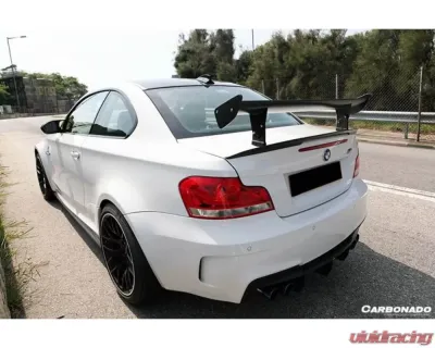 CARBONADO Carbonado CFRP RZ Style Trunk Spoiler for BMW M3 2008-2012, 1M 2011-2013 - CF3225RZ.W