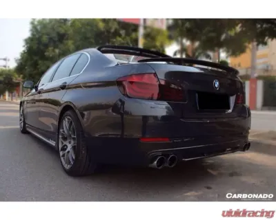 Carbonado FGCF HM Style Trunk Spoiler BMW 5 Series F10 | F18 2010-2014 - FGCF3228HM.W