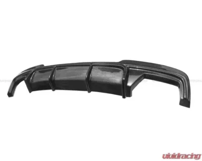 Carbonado CFRP VRS Style Rear Lip - MT Rear Bumper Only BMW F10 5 Series 2011-2016 - CF3228VRS.RL