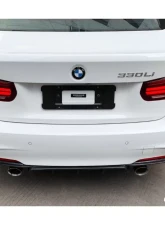 Carbonado CFRP MP Style Dual Exhaust Rear Lip - M-Tech Only BMW 3 Series F30 | F35 2013-2019                                     - CF3229MP.DRL - Image 11