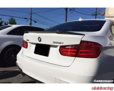 Carbonado CFRP MP Style Trunk Spoiler for BMW 3 Series F30 2013-2019 - CF3229P.TS