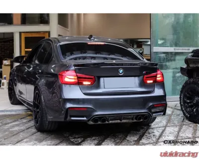 Carbonado CFRP VRS Style Trunk Spoiler BMW M3 | 3 Series 2014-2020 - CF3229VRS.TS