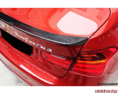 Carbonado CFRP VRS Style Trunk Spoiler BMW M3 | 3 Series 2014-2020 - CF3229VRS.TS