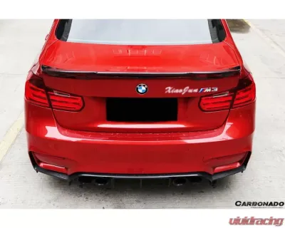 Carbonado CFRP VRS Style Trunk Spoiler BMW M3 | 3 Series 2014-2020 - CF3229VRS.TS