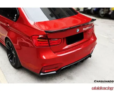 Carbonado CFRP VRS Style Trunk Spoiler BMW M3 | 3 Series 2014-2020 - CF3229VRS.TS