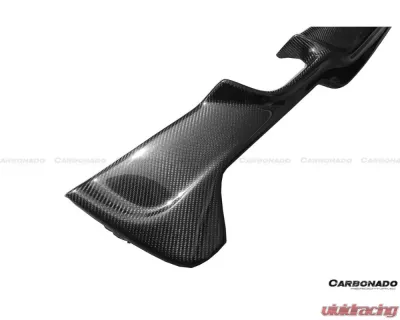 Carbonado CFRP 3D Style Rear Qual Exhaust Diffuser - M-Tech Only BMW 4 Series F32 | F33 | F36 2013-2020 - CF3231D3.QRD