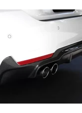 Carbonado CFRP 3D Style Rear Qual Exhaust Diffuser - M-Tech Only BMW 4 Series F32 | F33 | F36 2013-2020                                     - CF3231D3.QRD - Image 5