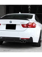 Carbonado CFRP 3D Style Rear Qual Exhaust Diffuser - M-Tech Only BMW 4 Series F32 | F33 | F36 2013-2020                                     - CF3231D3.QRD - Image 7