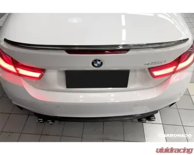 Carbonado CFRP ECC Style Rear Lip - M-Tech Only BMW 4 Series F32 | F33 2013-2020 - CF3231ECC.RD