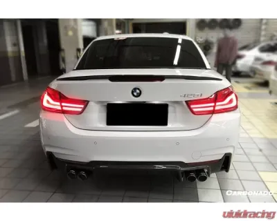 Carbonado CFRP ECC Style Rear Lip - M-Tech Only BMW 4 Series F32 | F33 2013-2020 - CF3231ECC.RD