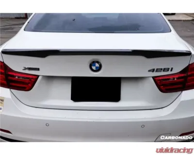 Carbonado Carbonado CFRP M Style Trunk Spoiler for BMW 4 Series F32 2013-2020 - CF3231M4.TS