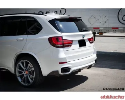 Carbonado CFRP MP Style Rear Cap Splitters - MT Only BMW X5 F15 2014-2018 - CF3233MP.CA