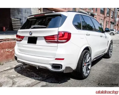 Carbonado CFRP MP Style Rear Cap Splitters - MT Only BMW X5 F15 2014-2018 - CF3233MP.CA