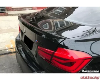 Carbonado CFRP 3D Style Trunk Spoiler BMW M4 F82 Coupe 2014-2020 - CF3234D3.TS