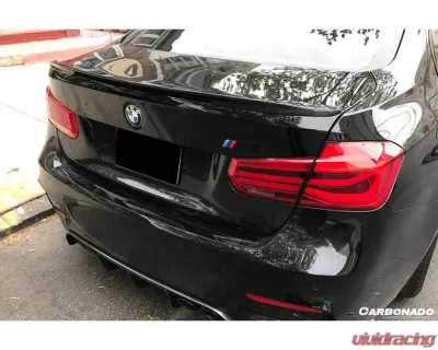 Carbonado CFRP 3D Style Trunk Spoiler BMW M4 F82 Coupe 2014-2020 - CF3234D3.TS