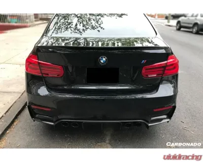 Carbonado CFRP 3D Style Trunk Spoiler BMW M4 F82 Coupe 2014-2020 - CF3234D3.TS