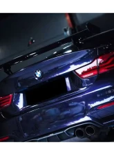 Carbonado CFRP GTS Style Trunk Spoiler for BMW M4 F82 2014-2020                                     - CF3234GTS.W - Image 9