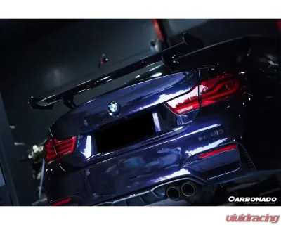 Carbonado CFRP GTS Style Trunk Spoiler for BMW M4 F82 2014-2020 - CF3234GTS.W