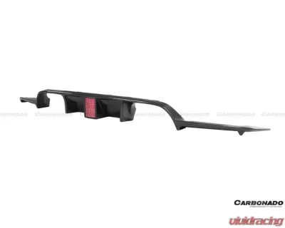 Carbonado CFRP KNF Style Rear Diffuser BMW M3 F80 | M4 F82 2014-2020 - CF3234KNF-RD