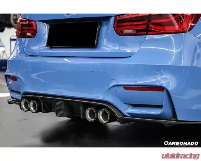 Carbonado CFRP KNF Style Rear Diffuser BMW M3 F80 | M4 F82 2014-2020 - CF3234KNF-RD