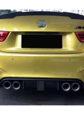 Carbonado CFRP KNF Style Rear Diffuser BMW M3 F80 | M4 F82 2014-2020                                     - CF3234KNF-RD - Image 10