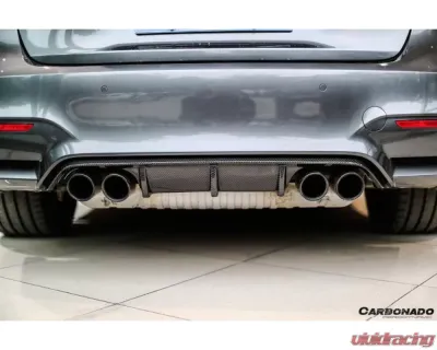 Carbonado CFRP MP Style Rear Diffuser BMW M3 F80 | M4 F82 2014-2020 - CF3234MP.RD