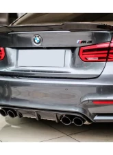 Carbonado CFRP MP Style Rear Diffuser BMW M3 F80 | M4 F82 2014-2020                                     - CF3234MP.RD - Image 5