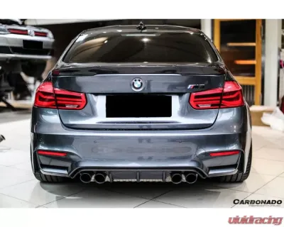 Carbonado CFRP MP Style Rear Diffuser BMW M3 F80 | M4 F82 2014-2020 - CF3234MP.RD