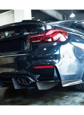 Carbonado CFRP SM Style Rear Cap BMW M3 F80 | M4 F82 2014-2020                                     - CF3234PSM.CA - Image 2