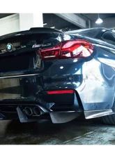 Carbonado CFRP SM Style Rear Diffuser BMW M3 F80 | M4 F82 2014-2020                                     - CF3234PSM.RD - Image 11