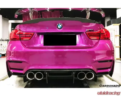 Carbonado CFRP SM Style Rear Diffuser BMW M3 F80 | M4 F82 2014-2020 - CF3234PSM.RD