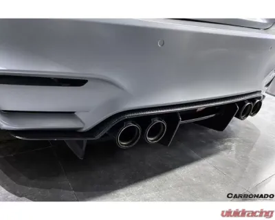 Carbonado CFRP SM Style Rear Diffuser BMW M3 F80 | M4 F82 2014-2020 - CF3234PSM.RD