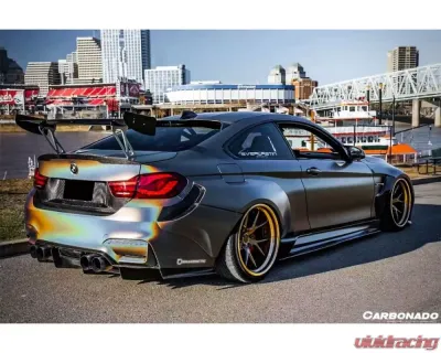 Carbonado CFRP SM Style Rear Diffuser BMW M3 F80 | M4 F82 2014-2020 - CF3234PSM.RD