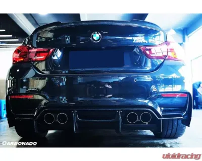 Carbonado CFRP SM Style Rear Diffuser BMW M3 F80 | M4 F82 2014-2020 - CF3234PSM.RD