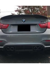 Carbonado CFRP VA Style Rear Diffuser w/ Lip BMW M3 F80 | M4 F82 2014-2020                                     - CF3234VA-RD - Image 11