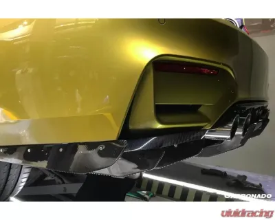 Carbonado CFRP VA Style Rear Diffuser w/ Lip BMW M3 F80 | M4 F82 2014-2020 - CF3234VA-RD