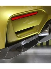 Carbonado CFRP VA Style Rear Diffuser w/ Lip BMW M3 F80 | M4 F82 2014-2020                                     - CF3234VA-RD - Image 13