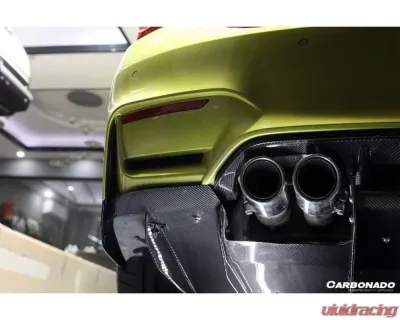 Carbonado CFRP VA Style Rear Diffuser w/ Lip BMW M3 F80 | M4 F82 2014-2020 - CF3234VA-RD