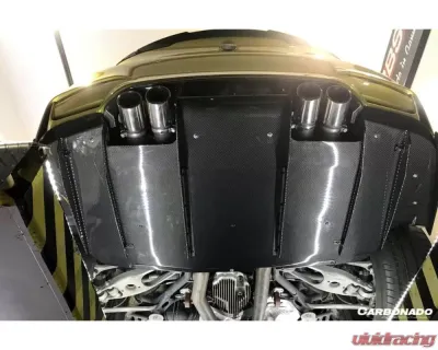 Carbonado CFRP VA Style Rear Diffuser w/ Lip BMW M3 F80 | M4 F82 2014-2020 - CF3234VA-RD