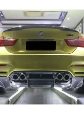 Carbonado CFRP VA Style Rear Diffuser w/ Lip BMW M3 F80 | M4 F82 2014-2020                                     - CF3234VA-RD - Image 17
